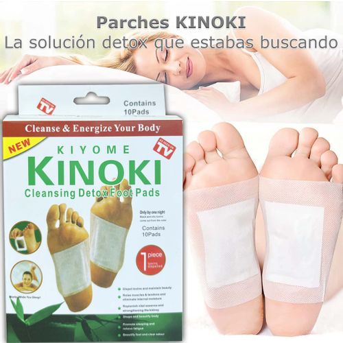Kinoki Detox™ ✨ – Despierta ligera y renovada 🌙💆♀️ – 10 Parches – ENVÍO GRATIS 🚚