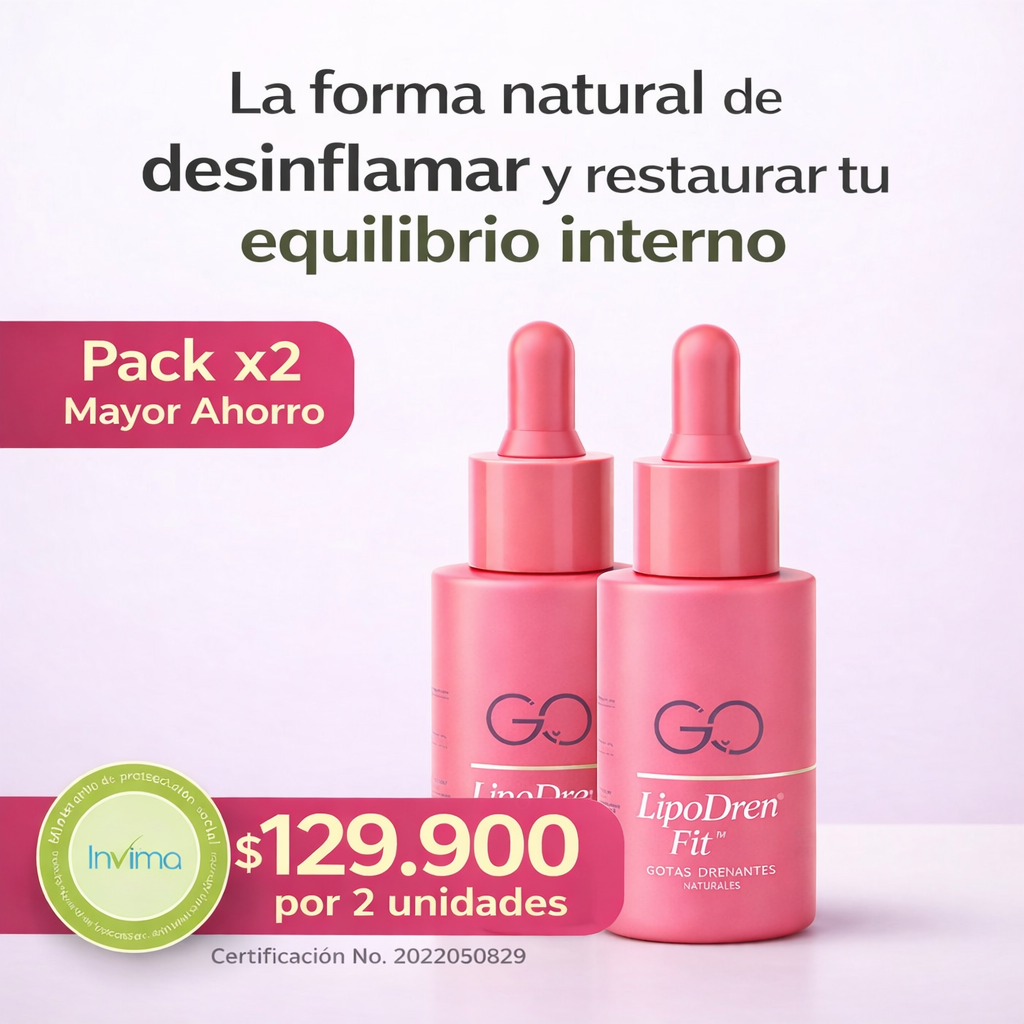 LipoDren Fit™ – Pack x2 Mayor Ahorro