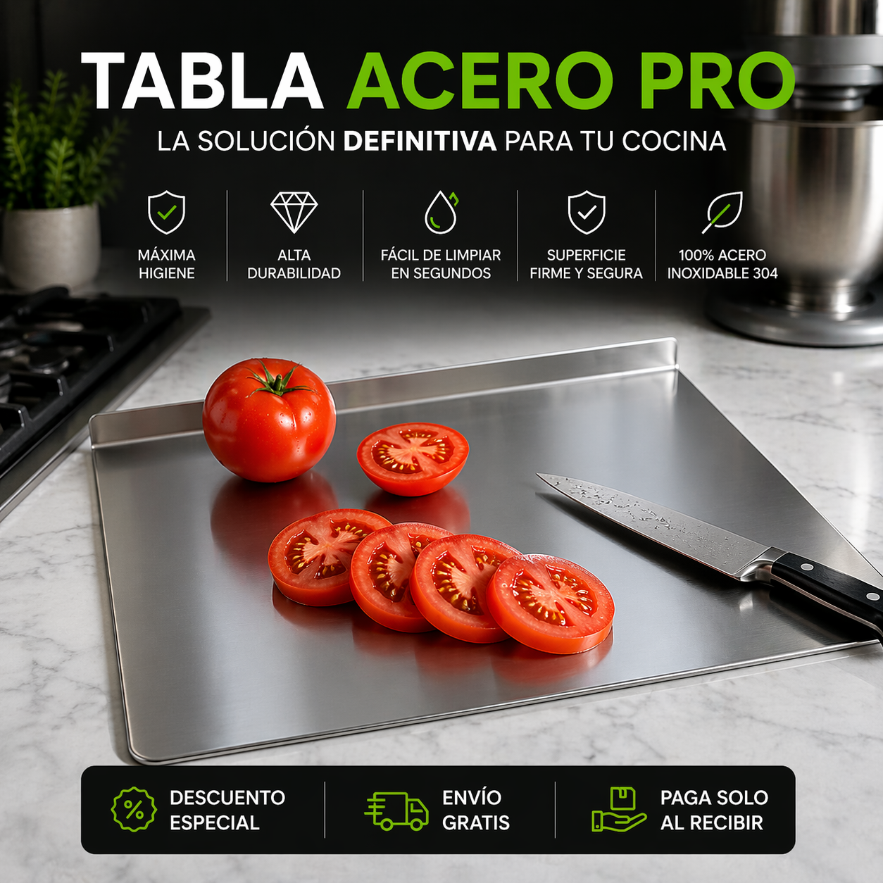Tabla de Acero Pro – La solución definitiva