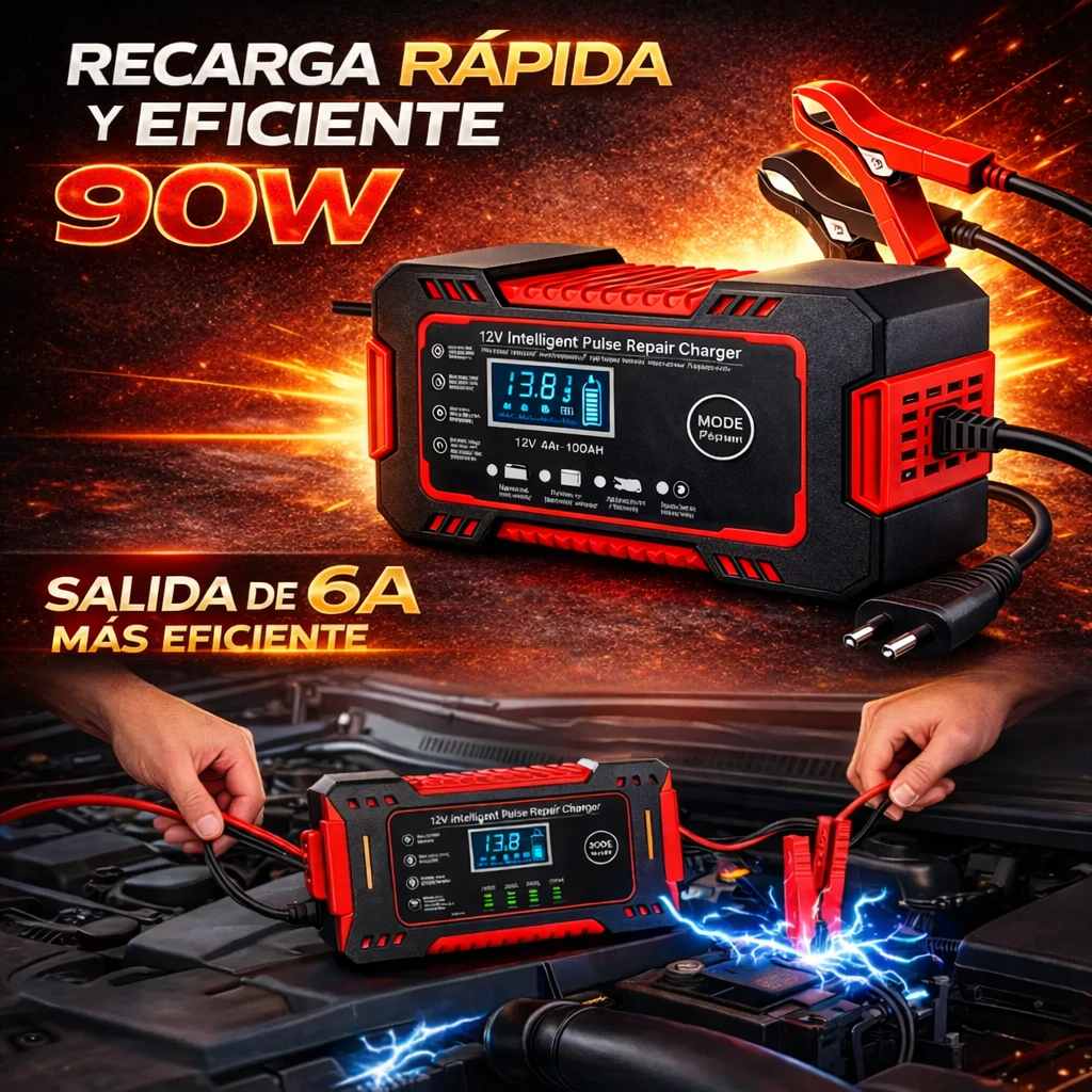 ¡Revive tu batería sin hacer puente y sin pedir ayuda!