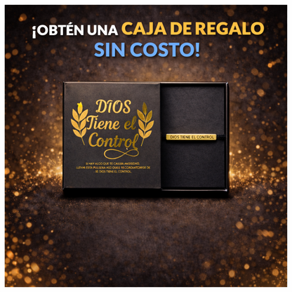 Pulsera Dios Tiene el Control + Regalo Especial Incluido 🎁
