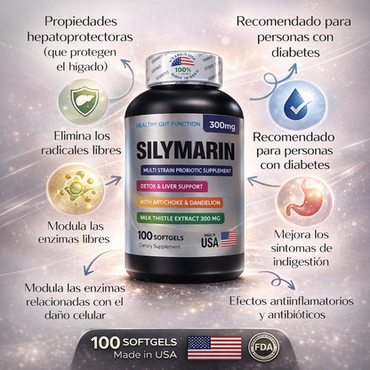 Silymarin - Tratamiento completo para 3 meses