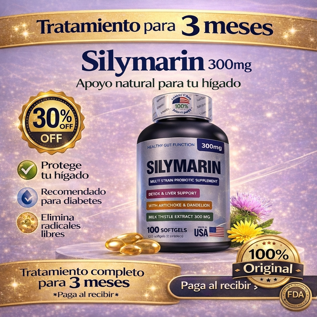 Silymarin - Tratamiento completo para 3 meses