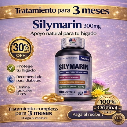 Silymarin - Tratamiento completo para 3 meses