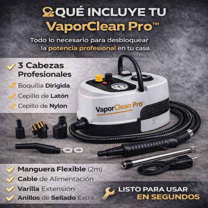 VaporClean Pro™ – Limpiador a Vapor de Alta Potencia