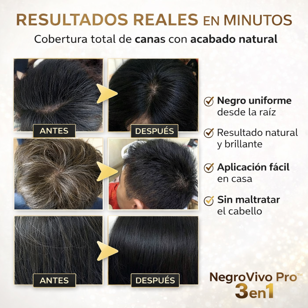 NegroVivo Pro 3en1™