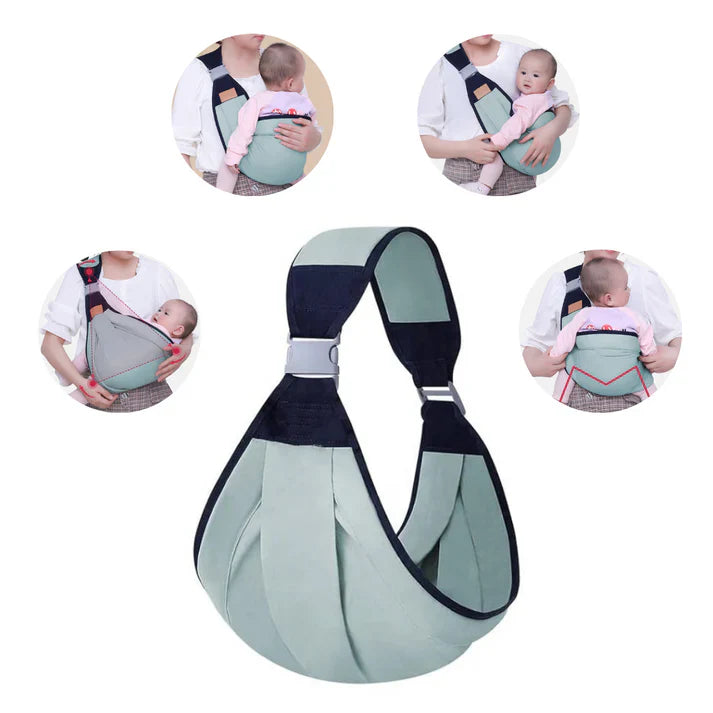 Portabebés Kangoo Love 🥰 – Ajustable y Seguro – Alivia tu espalda desde el primer uso