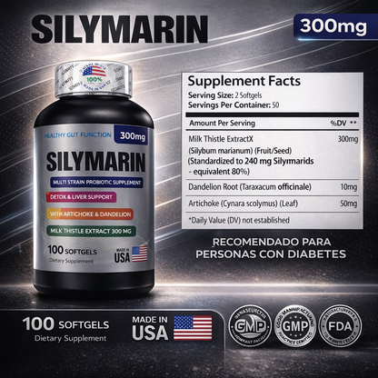 Silymarin - Tratamiento completo para 3 meses